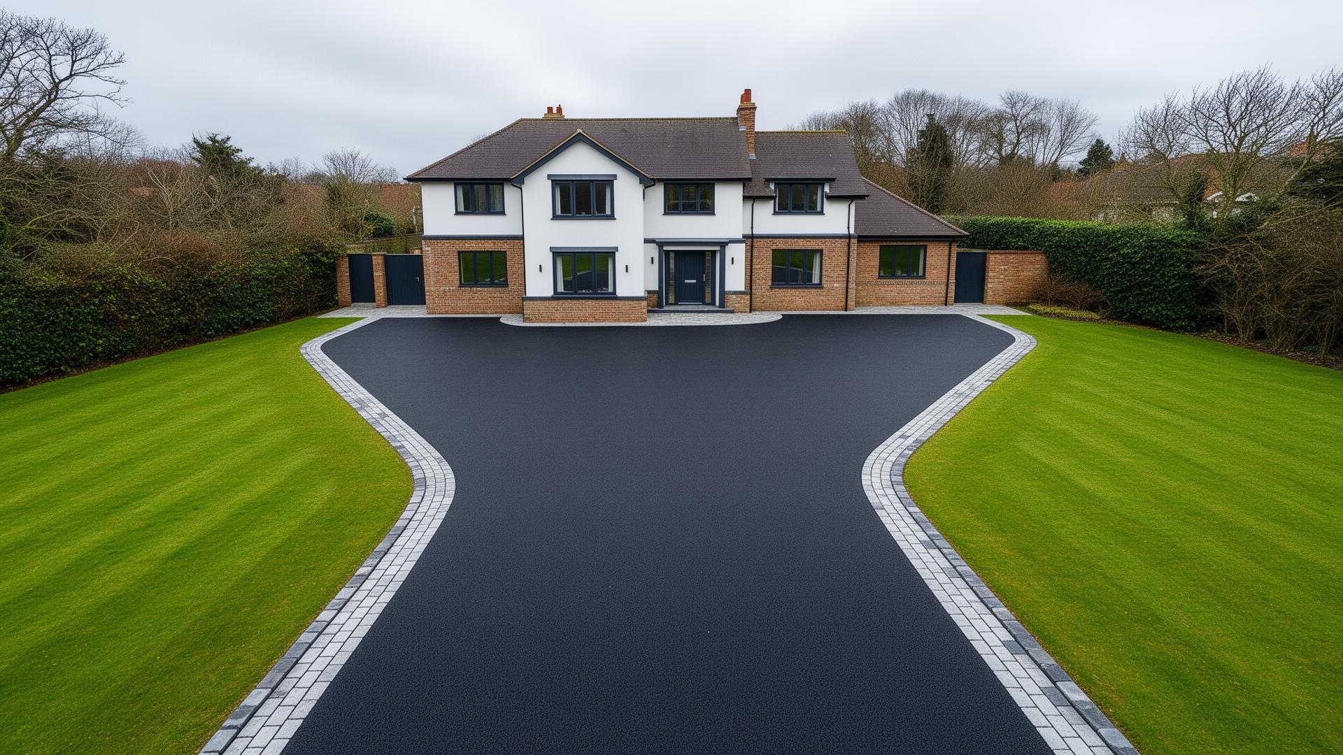 Professional tarmac driveway installation